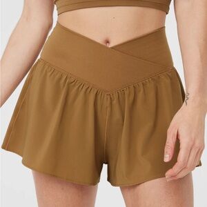 Aerie Offline Real Me Flowy Crossover Shorts